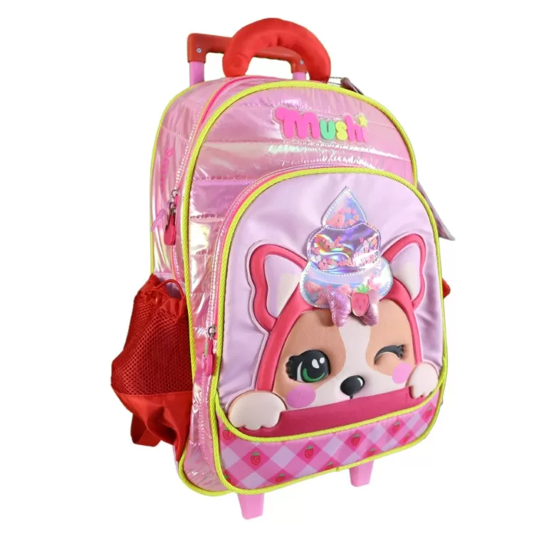 Mochila Escolar Cresko 2026 Simones 18" con Carro Art.SI946